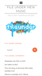 Mobile Screenshot of fileunder.nl